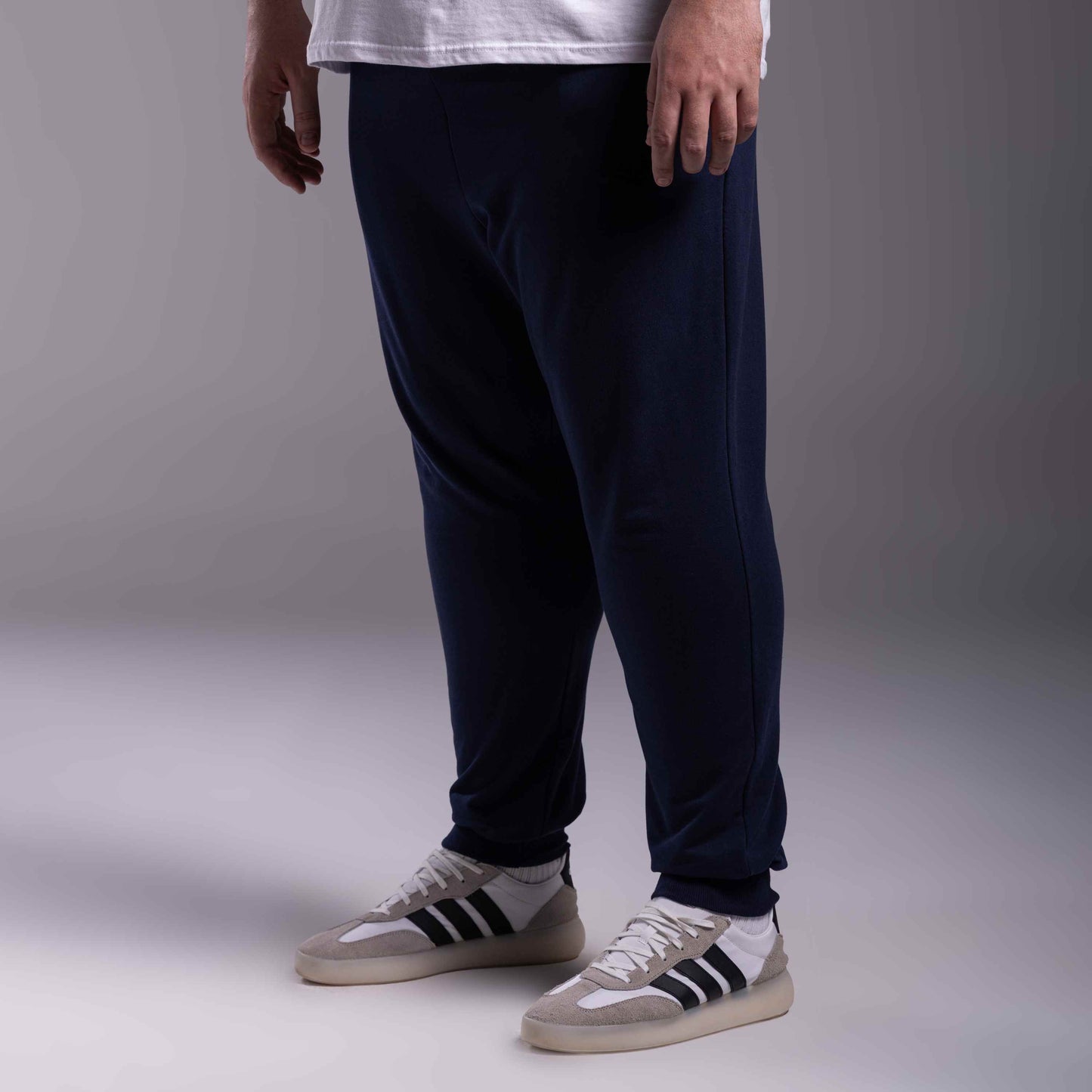 Calça Jogger Moletom Tech Impermeável Plus Masculina - Azul Marinho