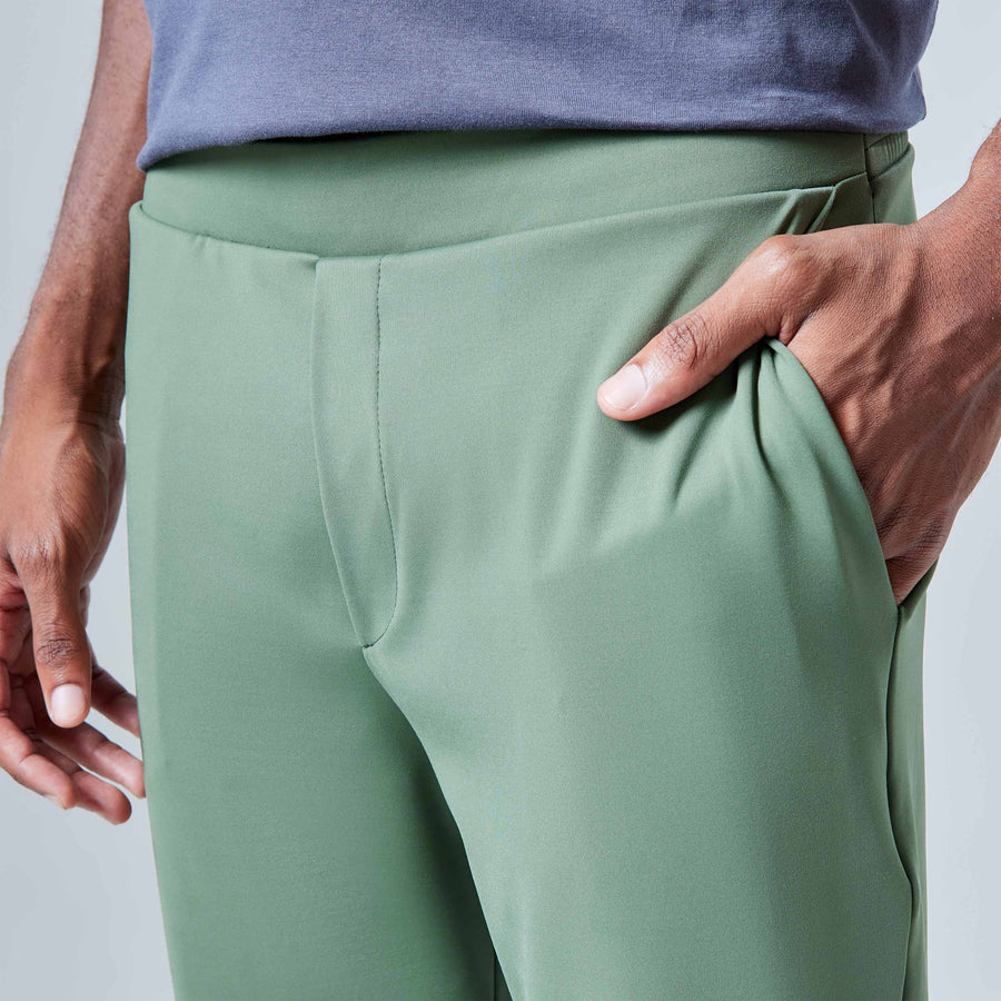 Calça Jogger Tech Masculina - Verde Figo