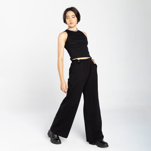 Cropped Ribana Tech Anti Odor Feminino - Preto