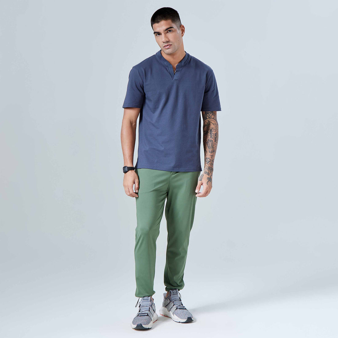 Calça Ajustável Tech Masculina - Verde Figo