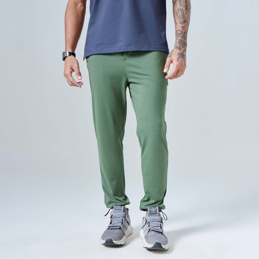 Calça Ajustável Tech Masculina - Verde Figo