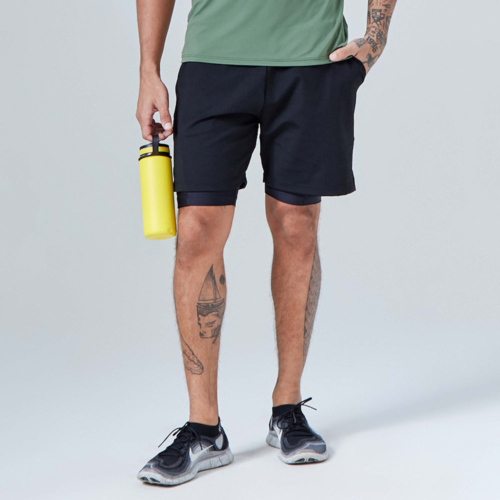 Bermuda Tech UV Masculina - Preto