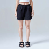 Shorts Moletom Eco Feminino - Preto