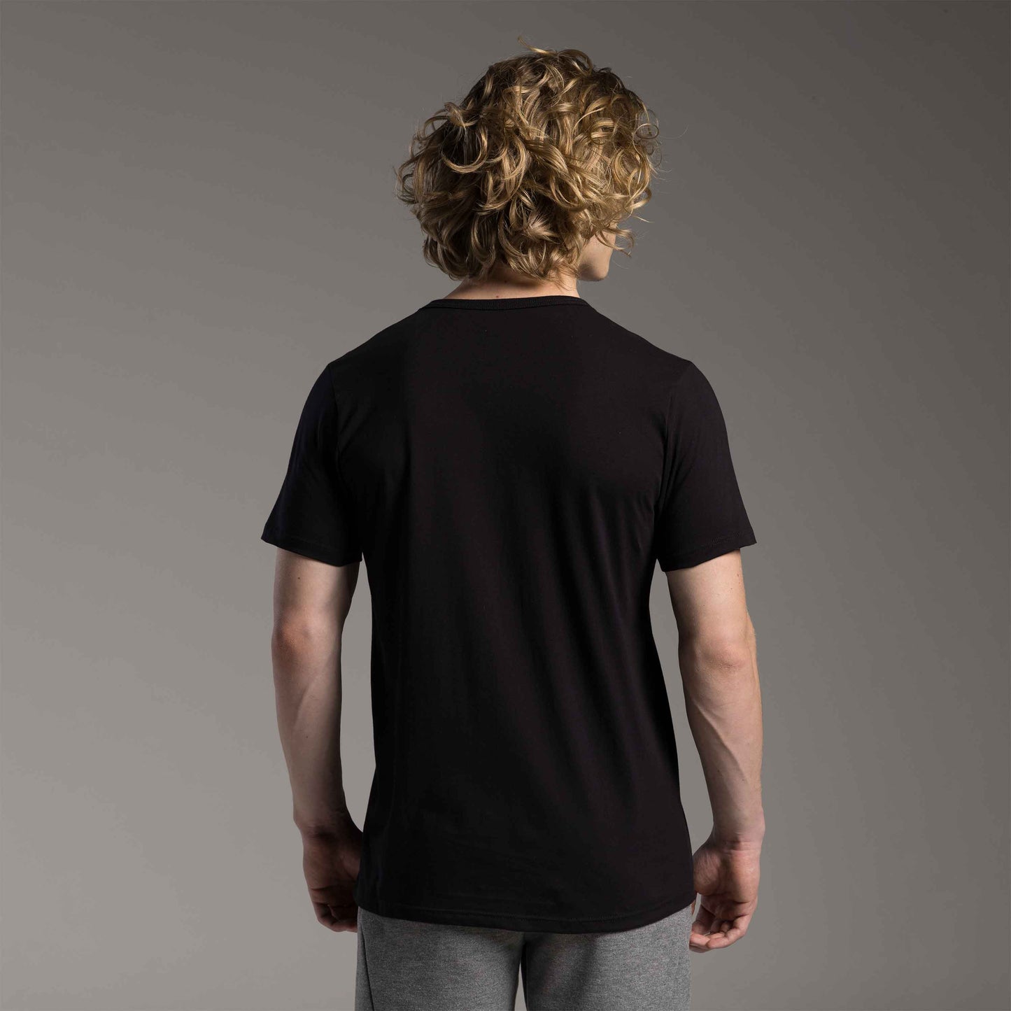 Camiseta Algodão Premium Masculina B4 - Preto