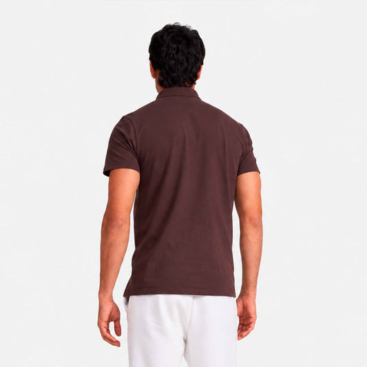 Camisa Polo Tradicional B4 - Marrom