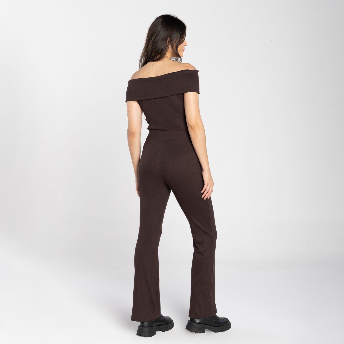 Calça Flare Ribana Tech Anti Odor - Marrom