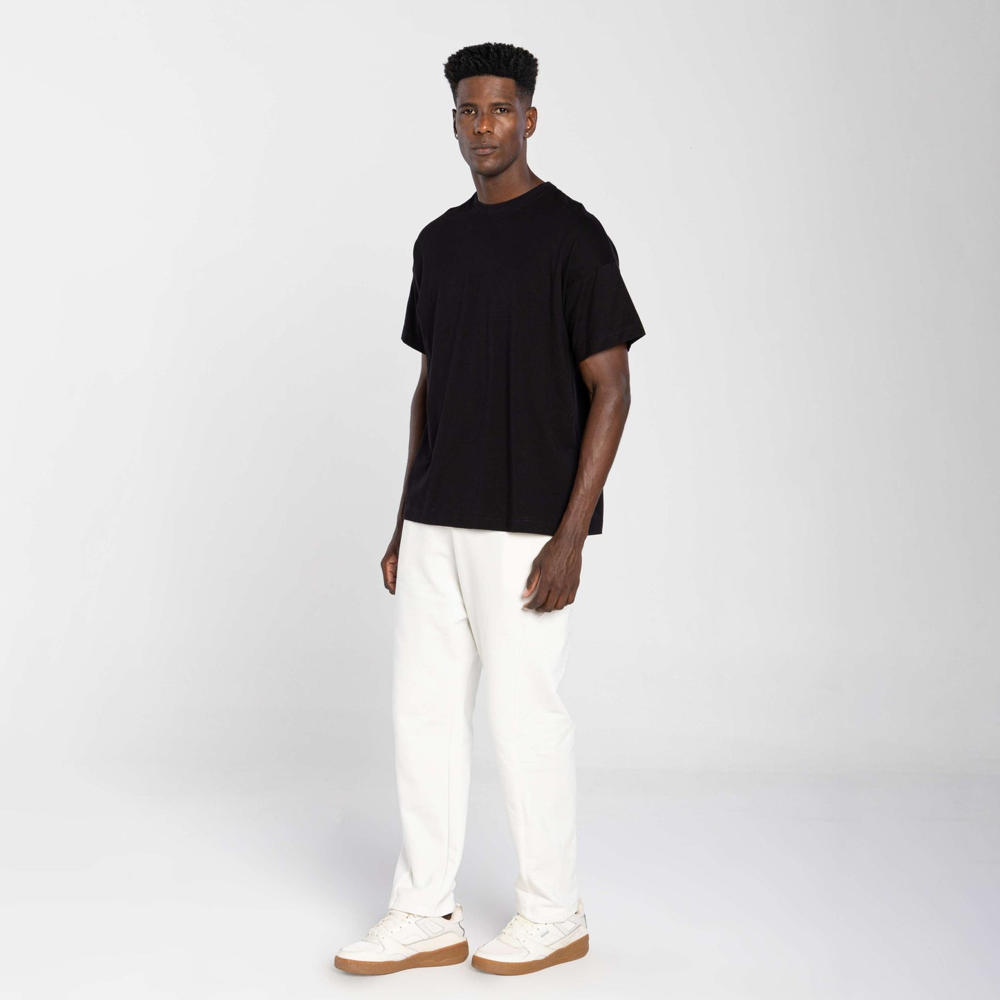 Tech T-Shirt Impermeável Contraste Masculina - Preto