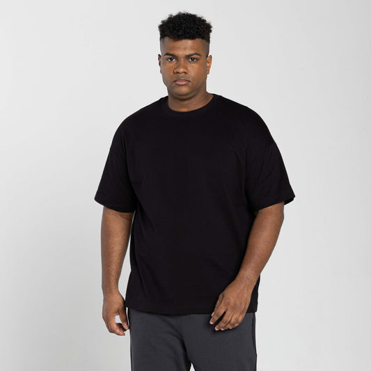Tech T-Shirt Impermeável Contraste Plus Masculina - Preto