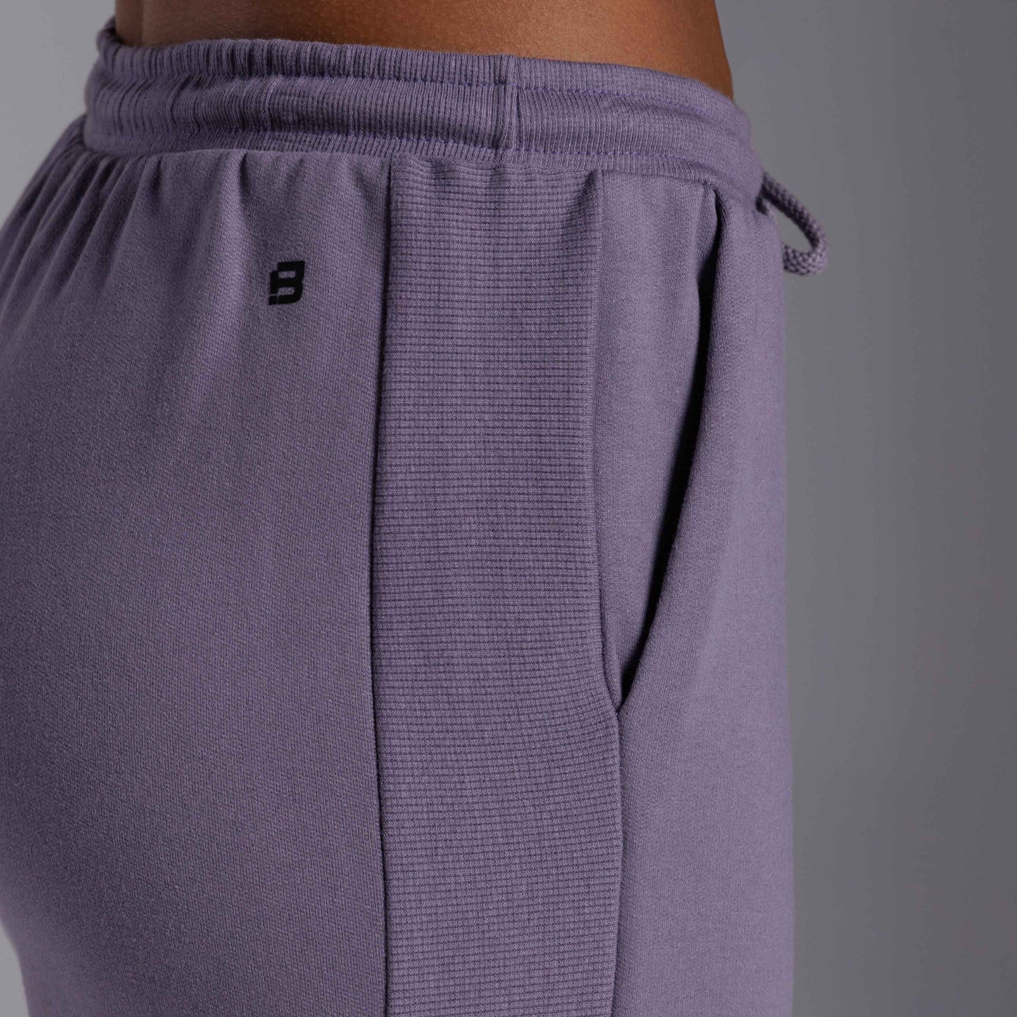 Calça Tech NoLiquid Moletom Flanelado Recorte Feminina - Mirtilo