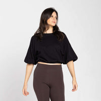 Tech T-Shirt Anti Odor Balonê Feminina - Preto