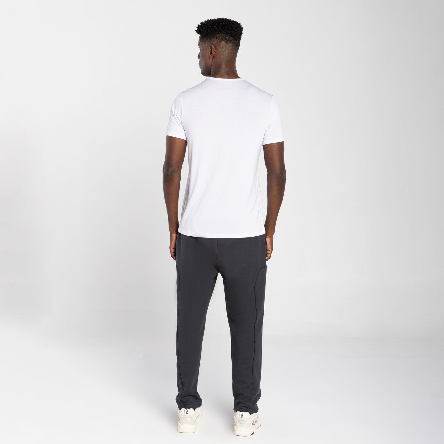 Tech T-Shirt Modal Bolso Masculina - Branco