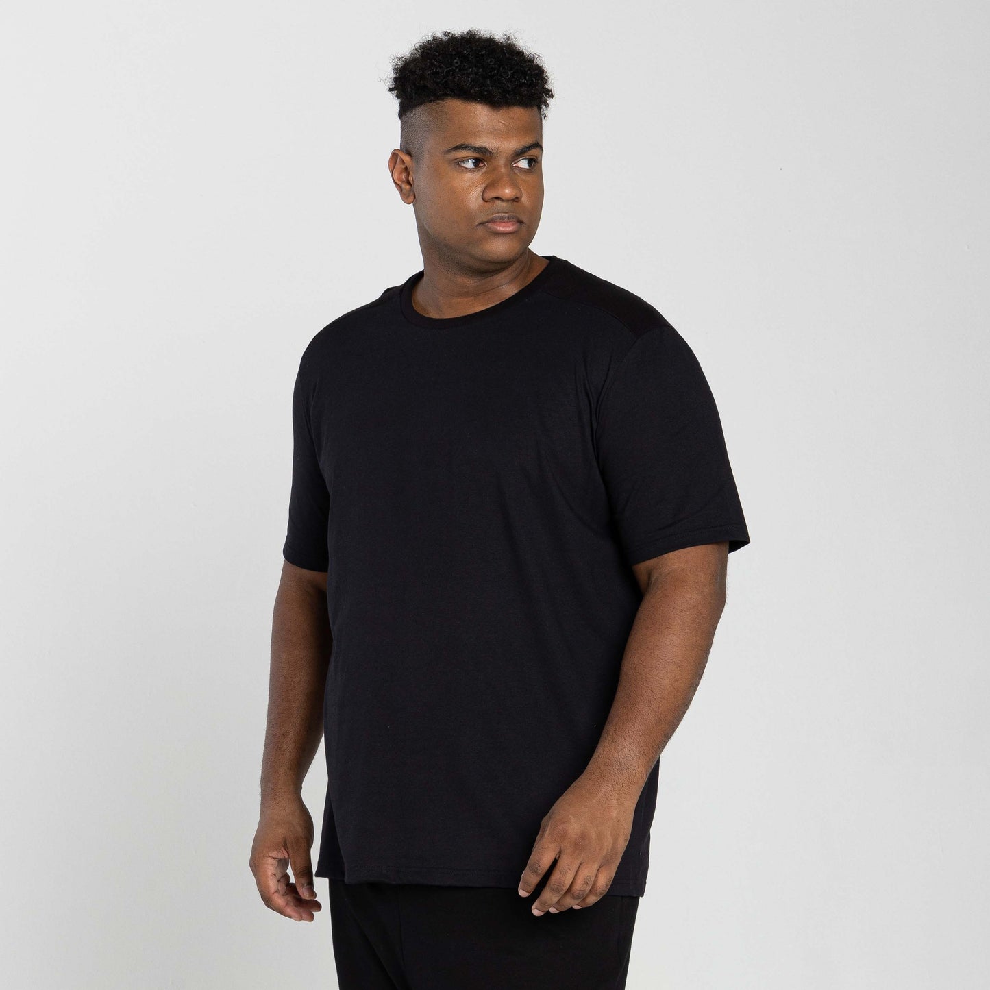 Tech T-Shirt Anti Odor Textura Plus Masculina - Preto
