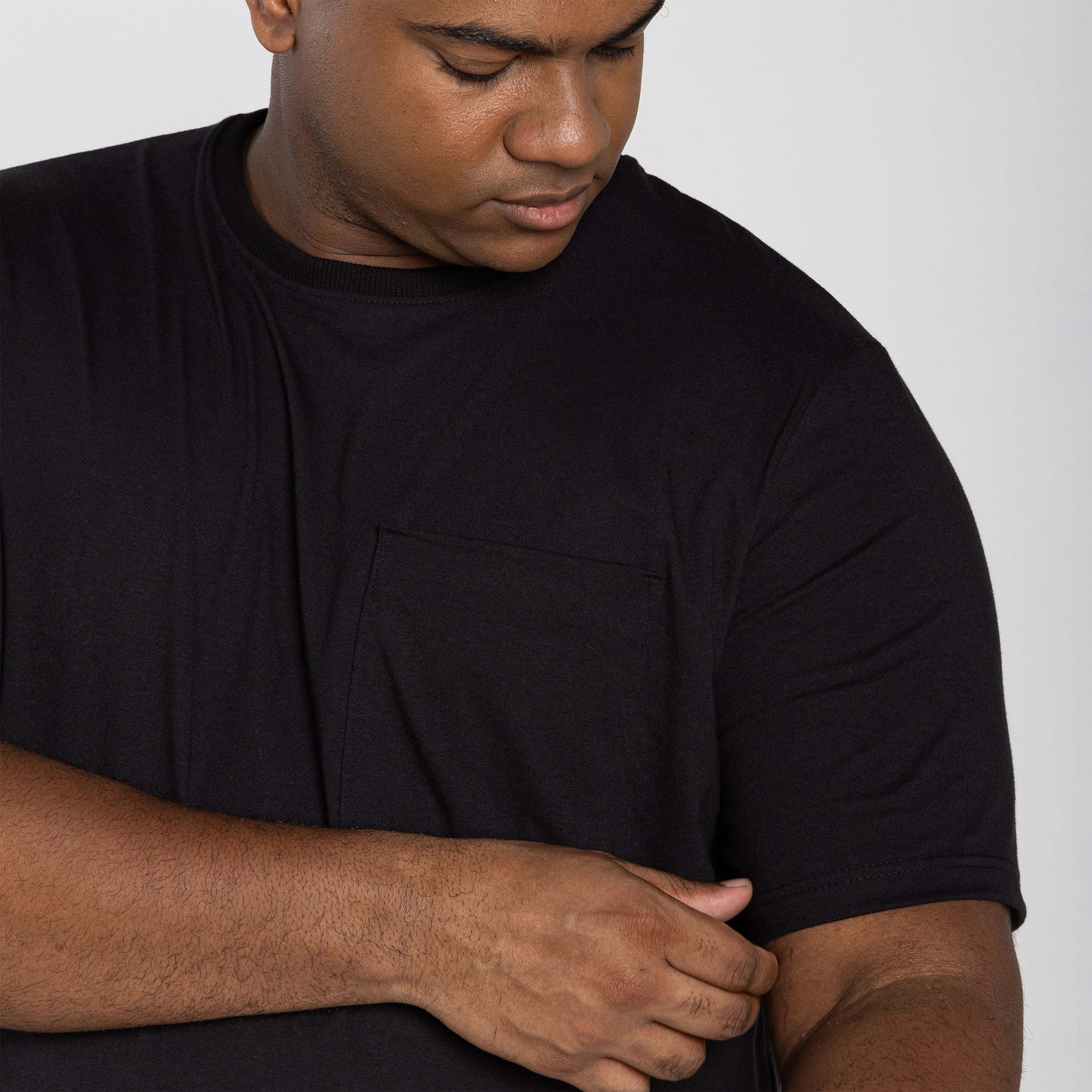 Tech T-Shirt Air Bolso Plus Masculina - Preto