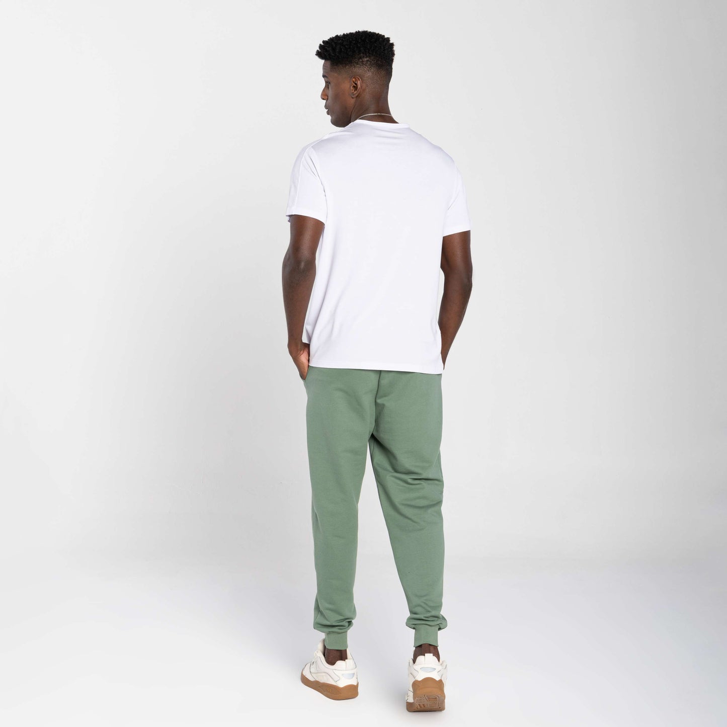 Tech T-Shirt Modal Recorte Masculina - Branco