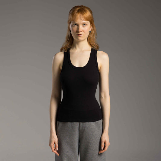 Regata Ribana Tech Anti Odor Gola U Feminina - Preto