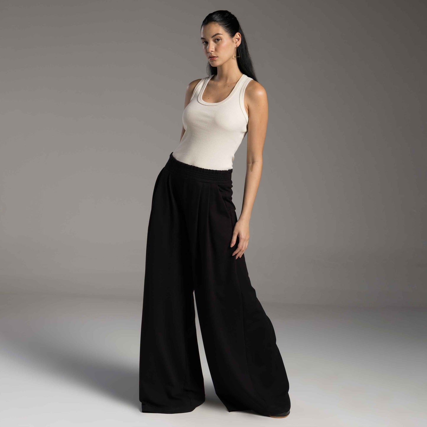 Regata Ribana Tech Anti Odor Gola U Feminina - Off Vanilla