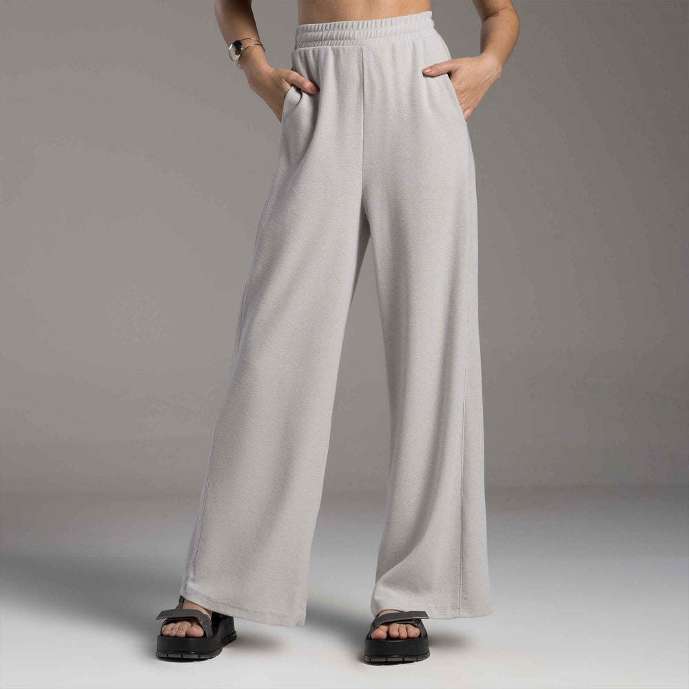 Calça Tech Waffle Anti Odor Feminina - Cinza  Granizo