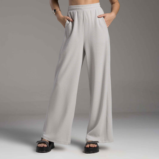Calça Tech Waffle Anti Odor Feminina - Cinza  Granizo