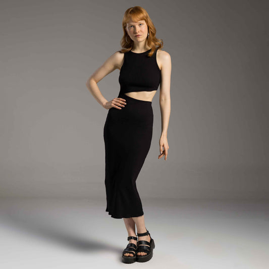 Vestido Tech Ribana Anti Odor - Preto