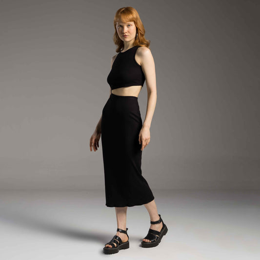 Vestido Tech Ribana Anti Odor - Preto