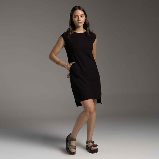Vestido Tech Waffle Anti Odor - Preto