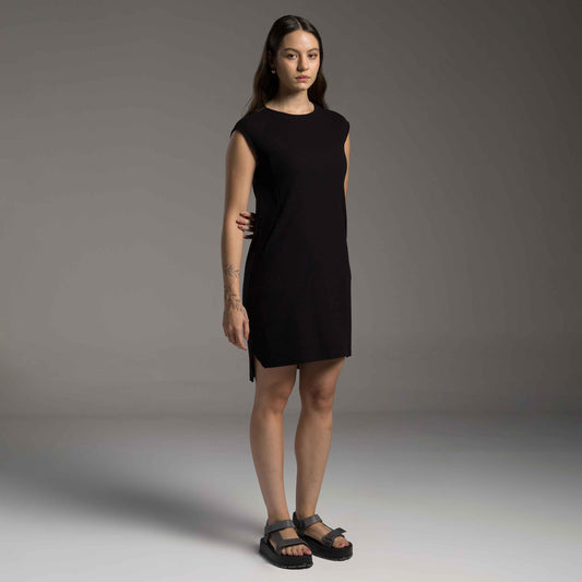 Vestido Tech Waffle Anti Odor - Preto