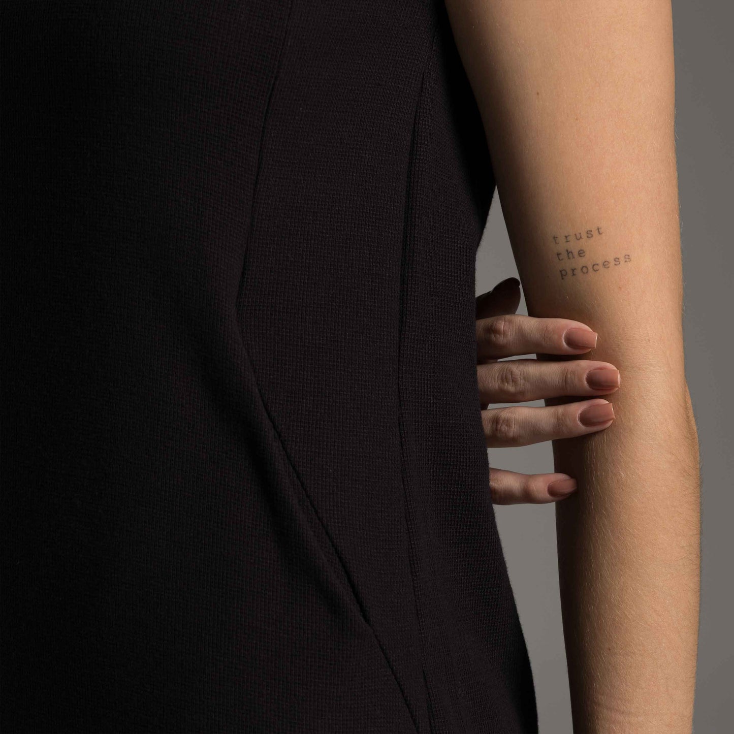 Vestido Tech Waffle Anti Odor - Preto