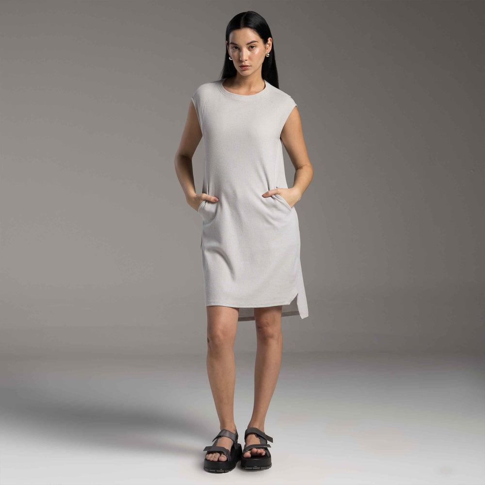 Vestido Tech Waffle Anti Odor - Cinza  Granizo