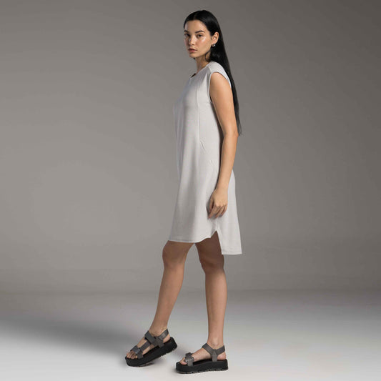 Vestido Tech Waffle Anti Odor - Cinza  Granizo
