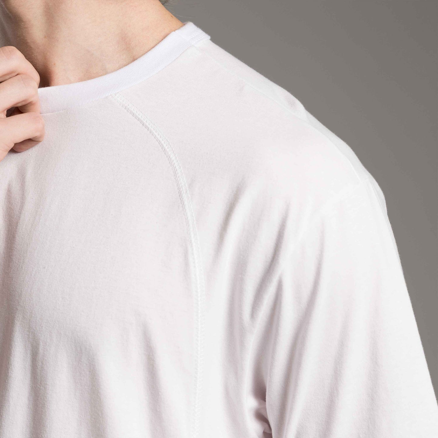 Tech T-Shirt Over Impermeável Trançadeira Masculina - Branco