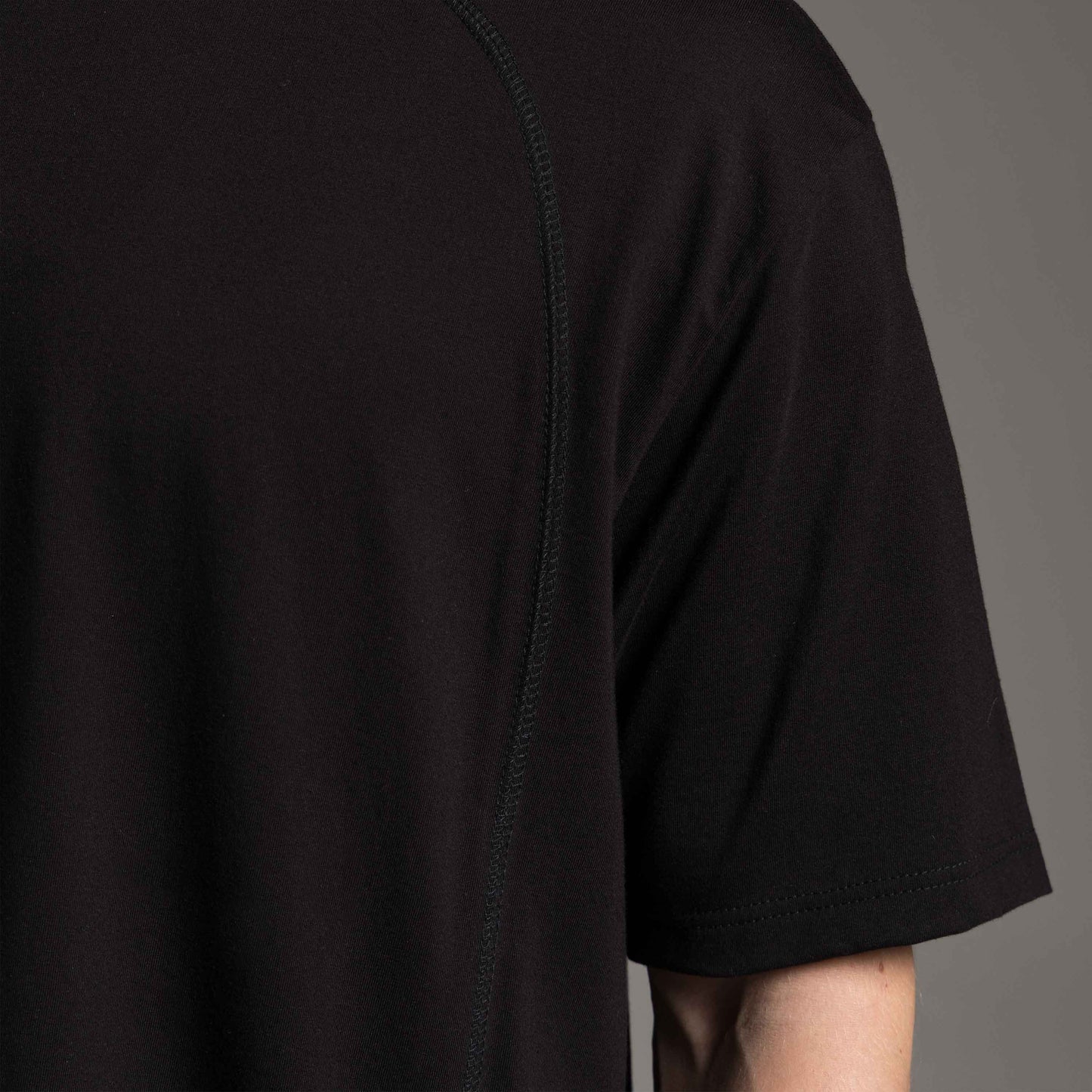 Tech T-Shirt Over Impermeável Trançadeira Masculina - Preto
