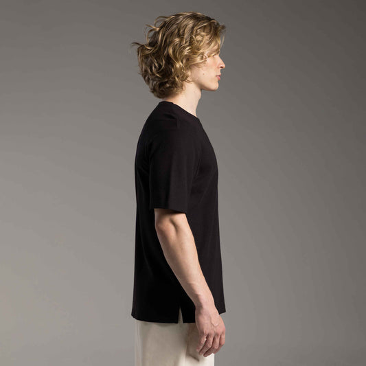 Tech T-Shirt Waffle Anti Odor Masculina - Preto