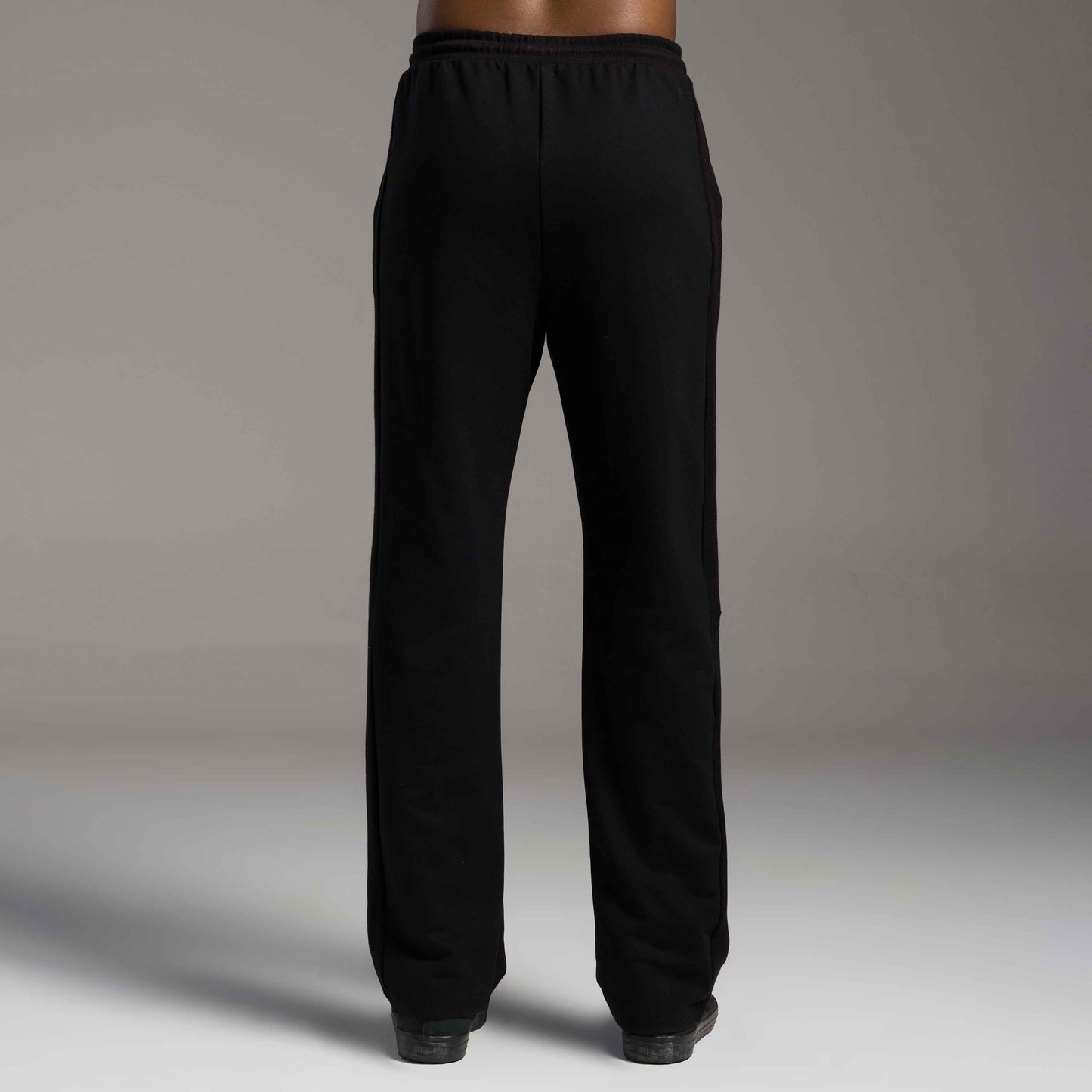Calça Tech Impermeável Moletom Recorte - Preto