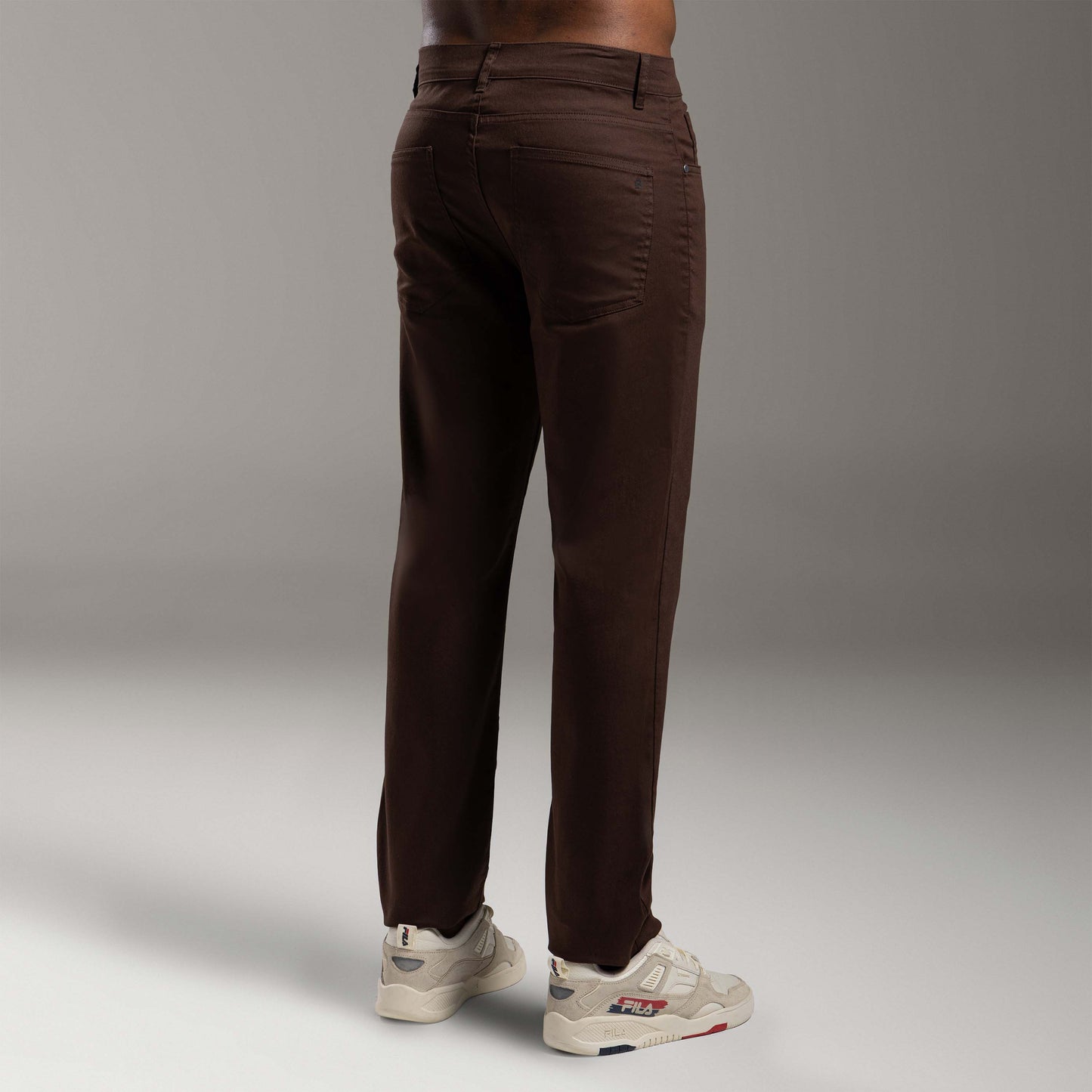 Calça Tech Flex Five Pockets Masculina - Marrom