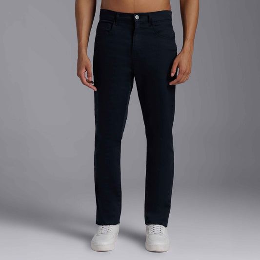 Calça Tech Flex Five Pockets Masculina - Azul Marinho