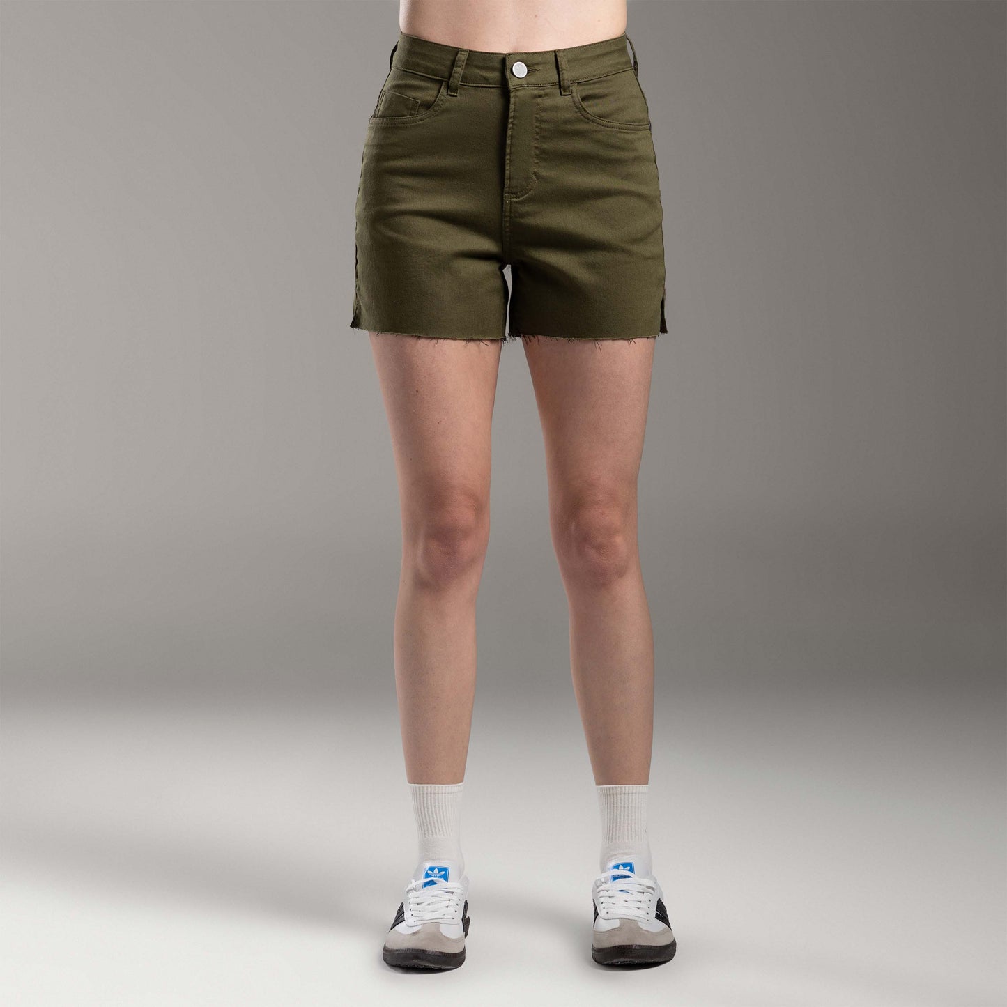 Shorts Tech Flex Feminino - Verde Carvalho