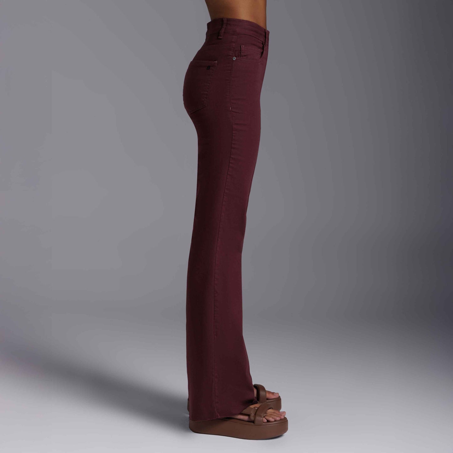 Calça Mini Boot Tech Flex Feminina - Roxo Amoreira