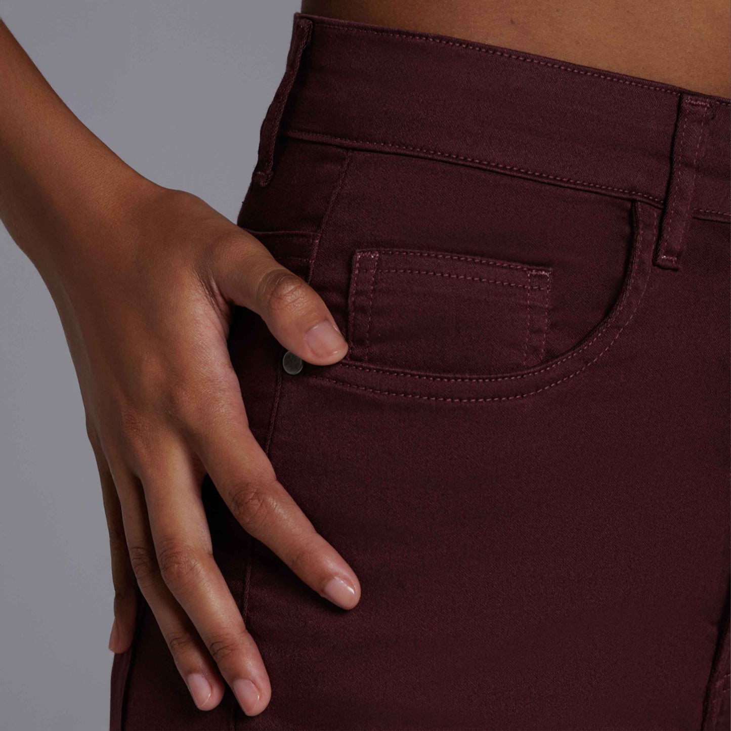 Calça Mini Boot Tech Flex Feminina - Roxo Amoreira
