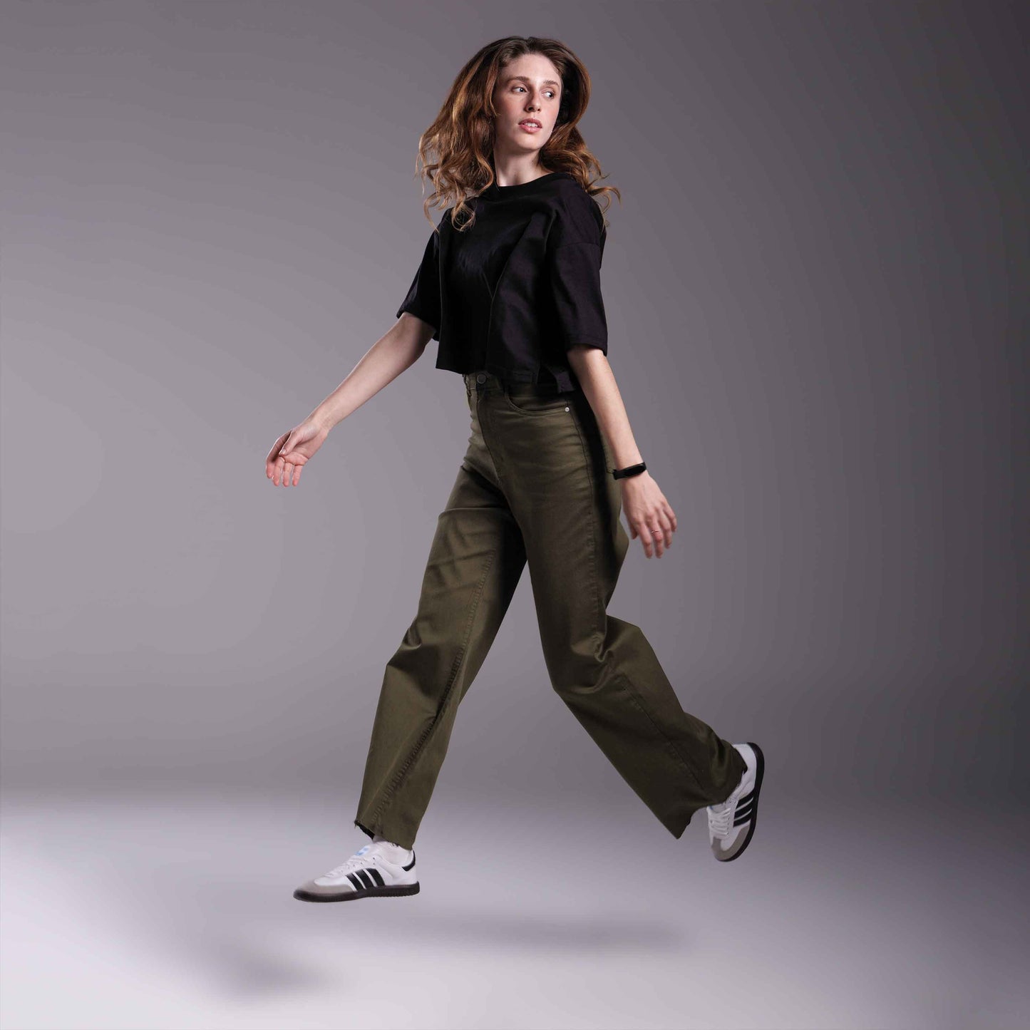 Tech T- Shirt Air Boxy Feminina - Preto