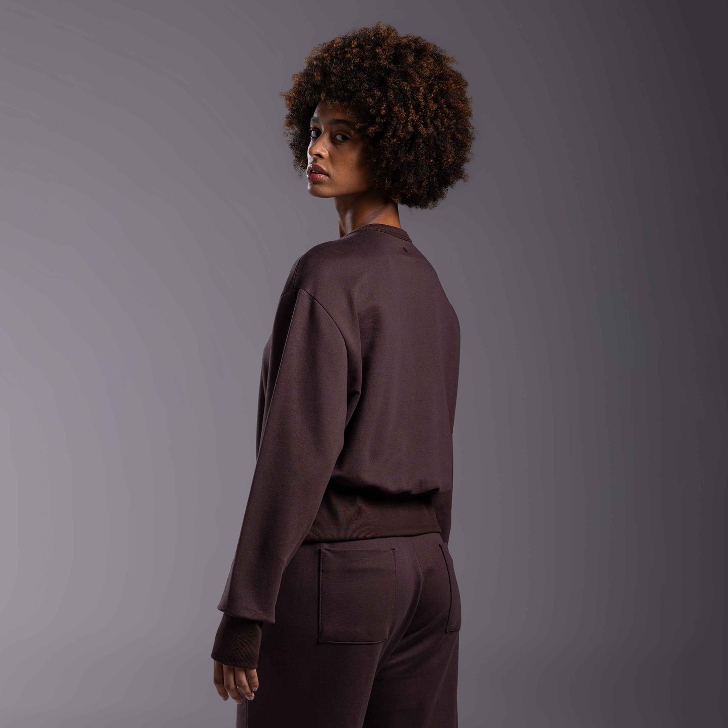 Blusão Moletom Tech NoLiquid Feminino - Marrom