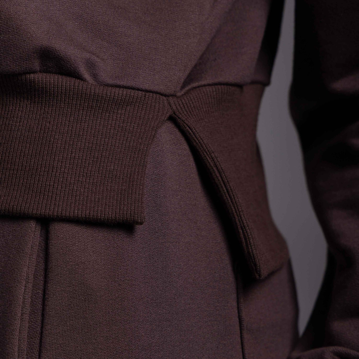 Blusão Moletom Tech NoLiquid Feminino - Marrom