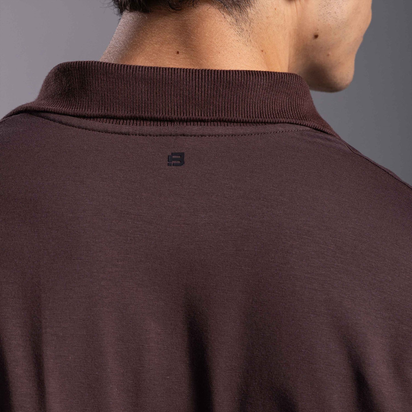 Polo Cotton Tech Anti Odor Masculina - Marrom