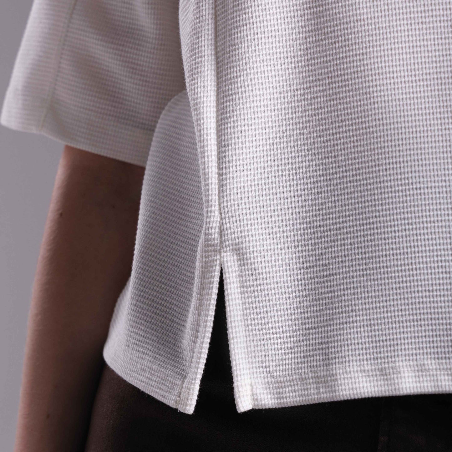 Tech T-Shirt Textura Anti Odor Feminina - Off White