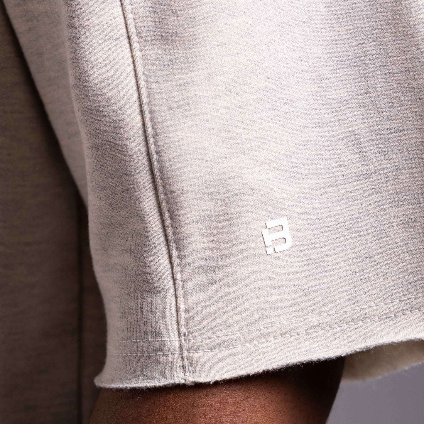 Tech T-Shirt Oversized Moletom Stretch NoLiquid Masculina - Vanilla Mescla