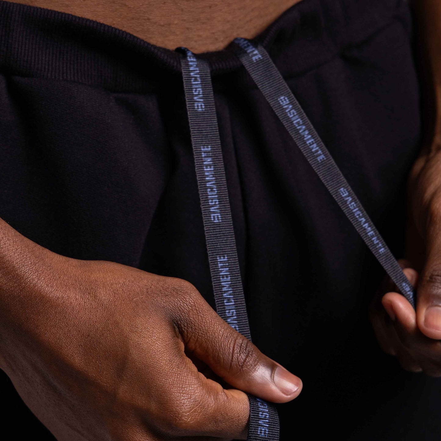 Calça Reta Moletom Tech NoLiquid Masculina - Preto