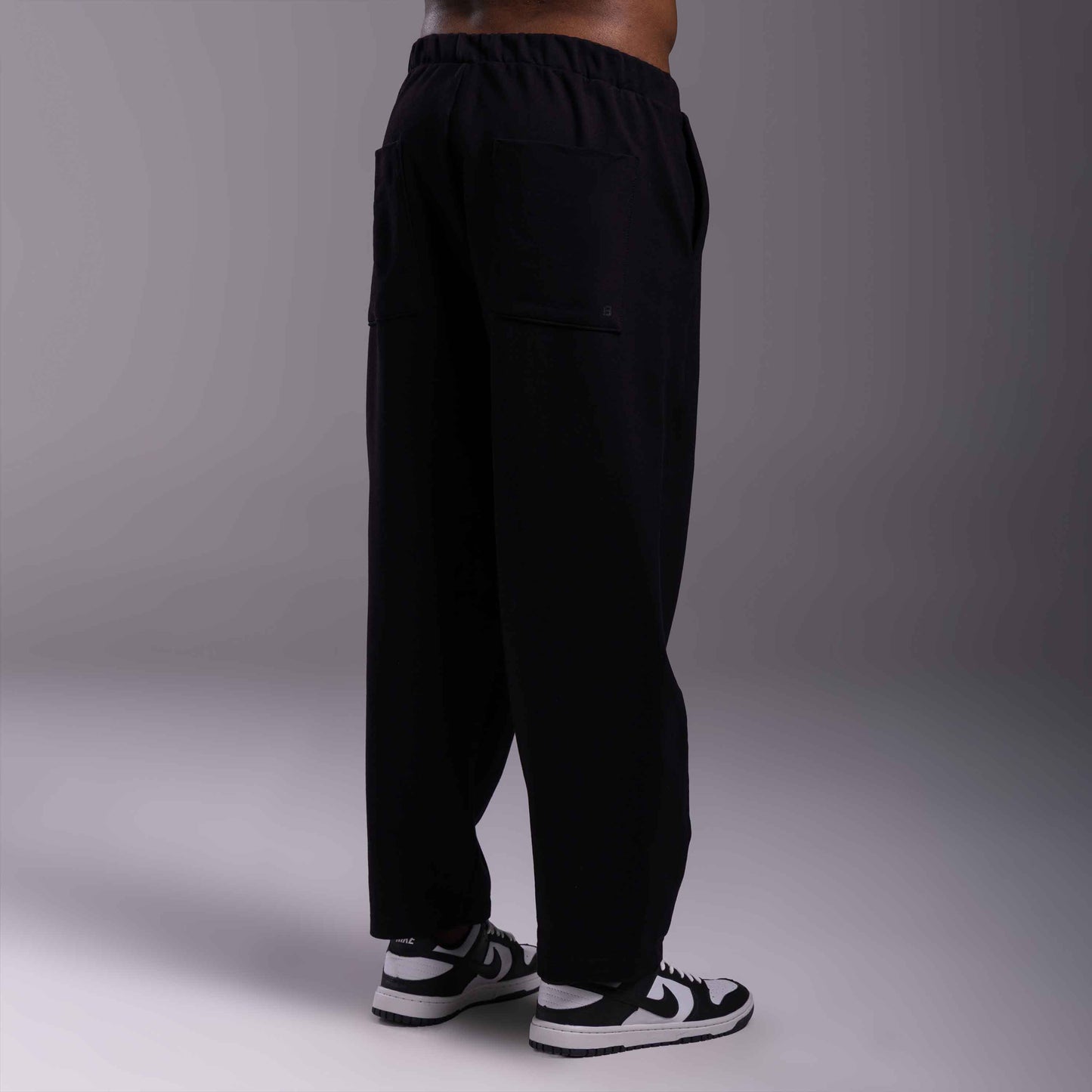 Calça Barrel Moletom Tech NoLiquid Masculina - Preto