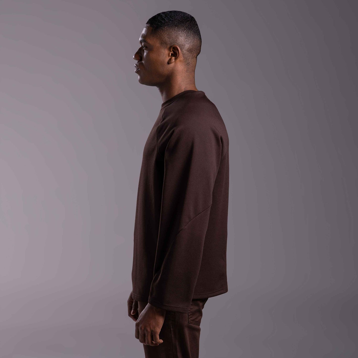 Blusão Thermic Textura Masculino - Marrom