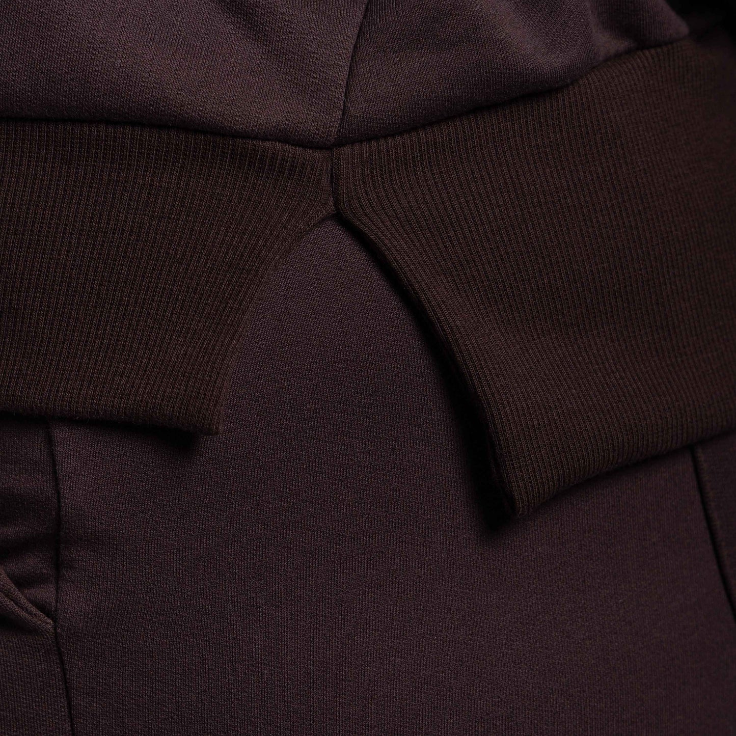 Blusão Moletom Tech Impermeável Plus Feminino - Marrom