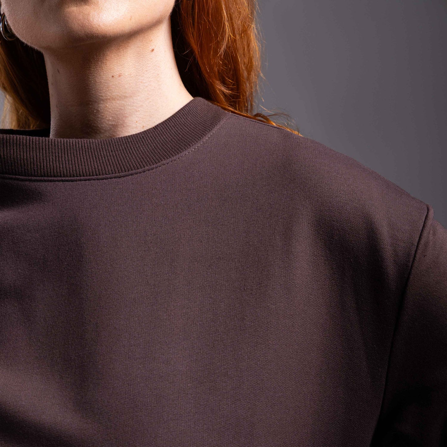 Blusão Moletom Tech Impermeável Plus Feminino - Marrom