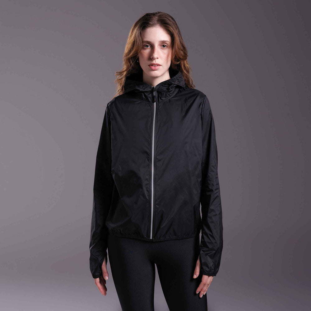 Jaqueta Corta Vento Feminina - Preto